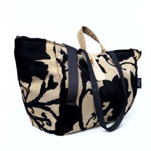Magic Ring Velvet Bow Handbag & Tote