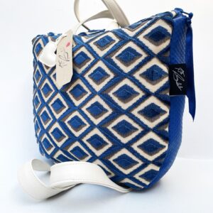 Royal Blue Pearl Diamond Backpack